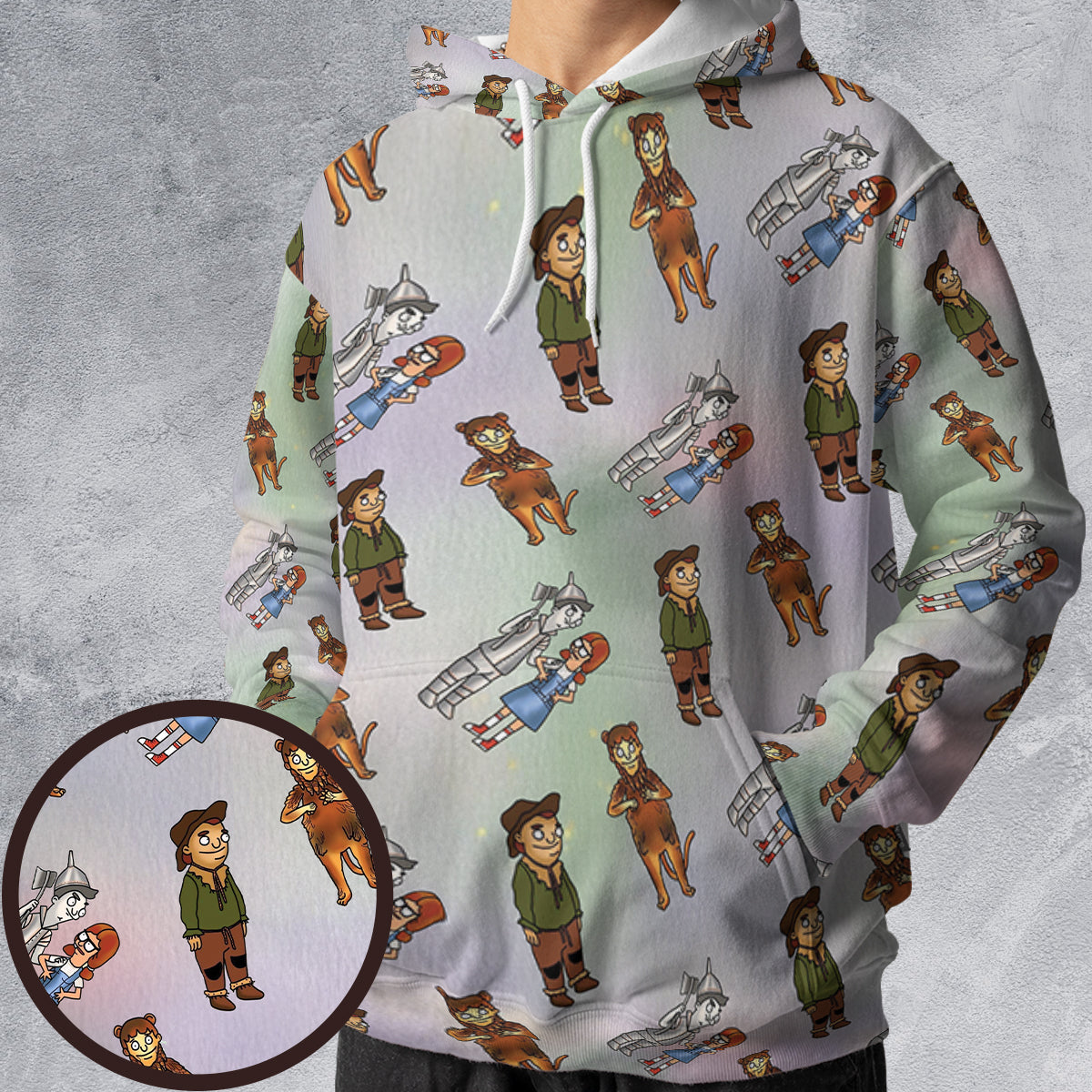 Full Print Hoodie - A4WY2L5R