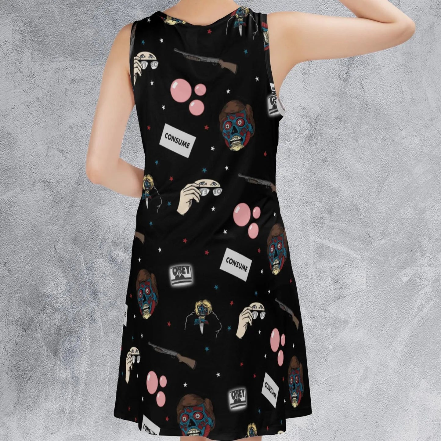Casual Sleeveless Dress - VZ7HAVTE