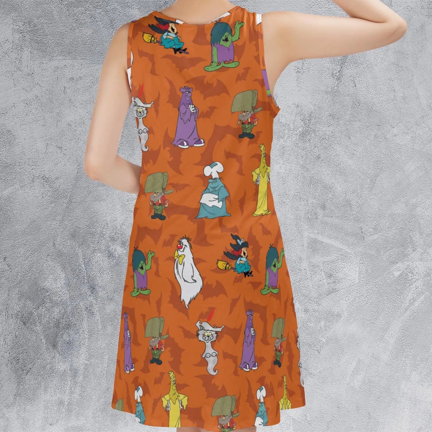 Casual Sleeveless Dress - 2VDTM29U
