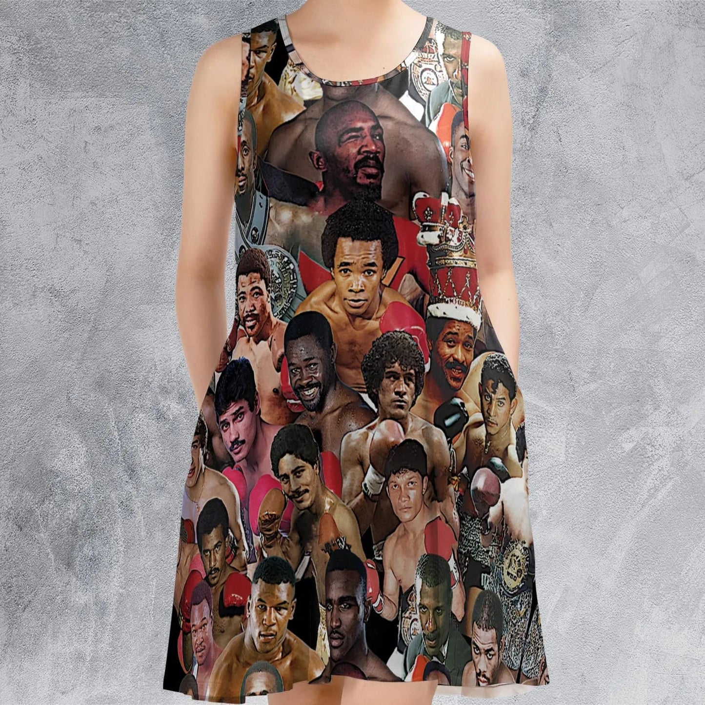 Casual Sleeveless Dress - C9LPKFAM