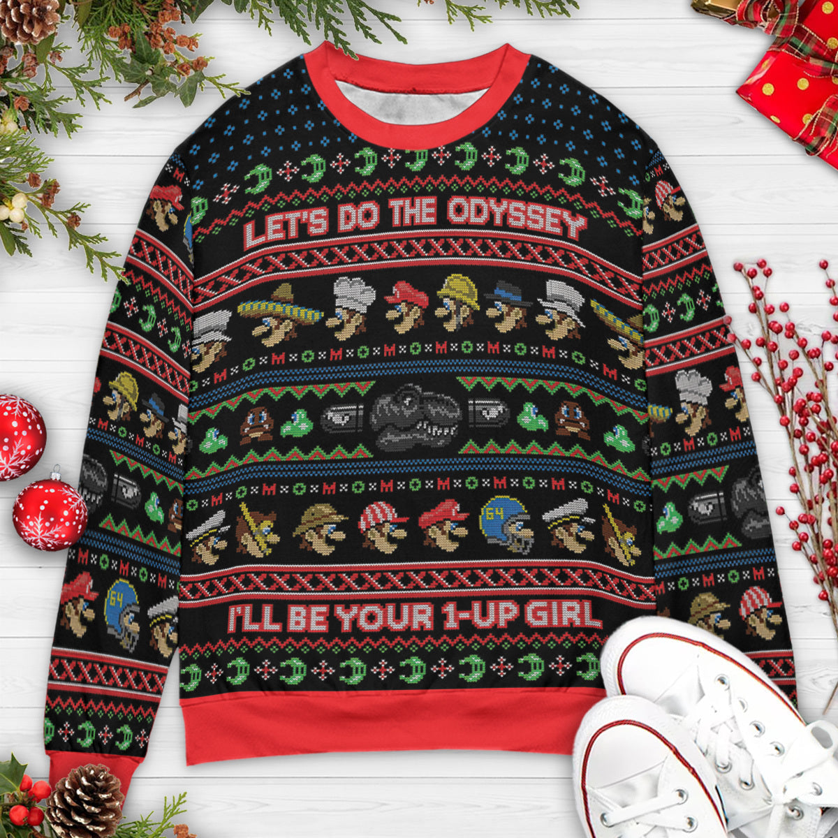 Ugly Christmas Sweatshirt - V9RYVSK1