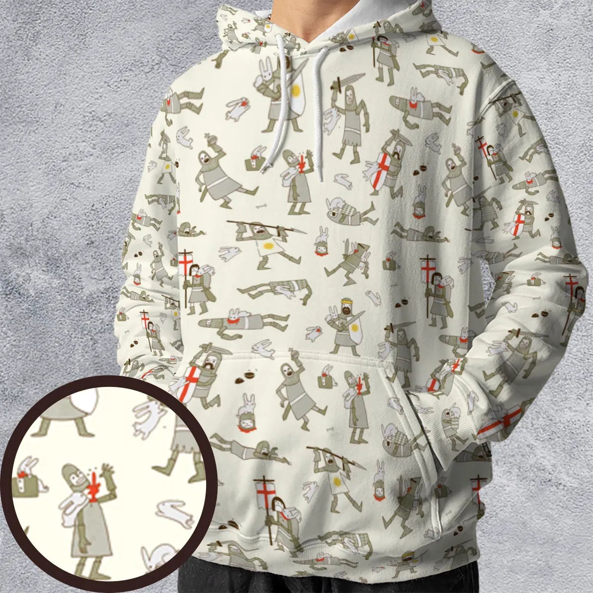Full Print Hoodie - DJLLGX6A