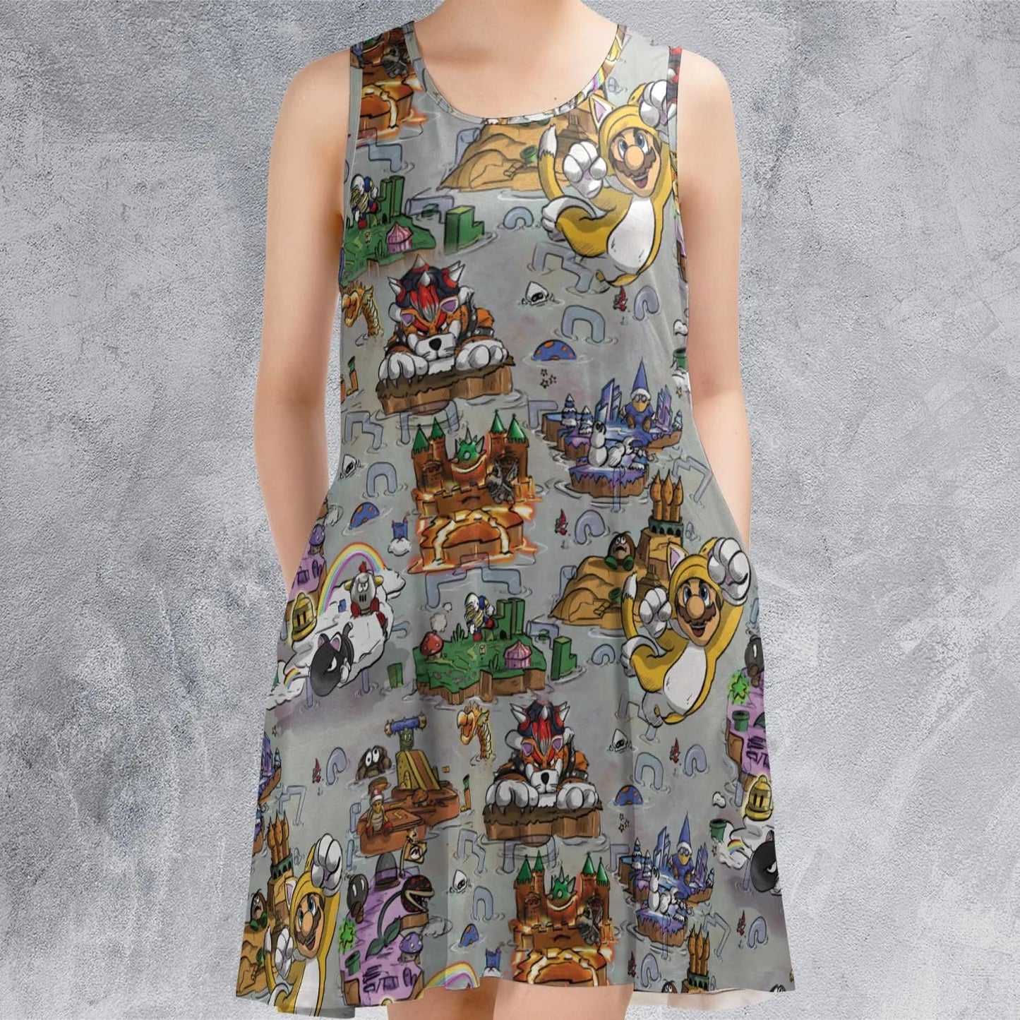 Casual Sleeveless Dress - YM35L19P