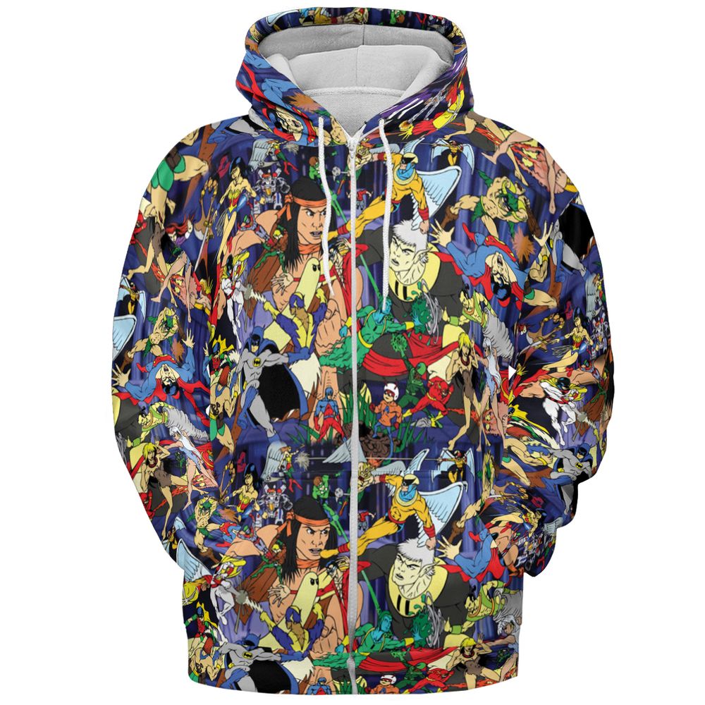 All-over Print Hoodie - 6Y285SDN -  - 3