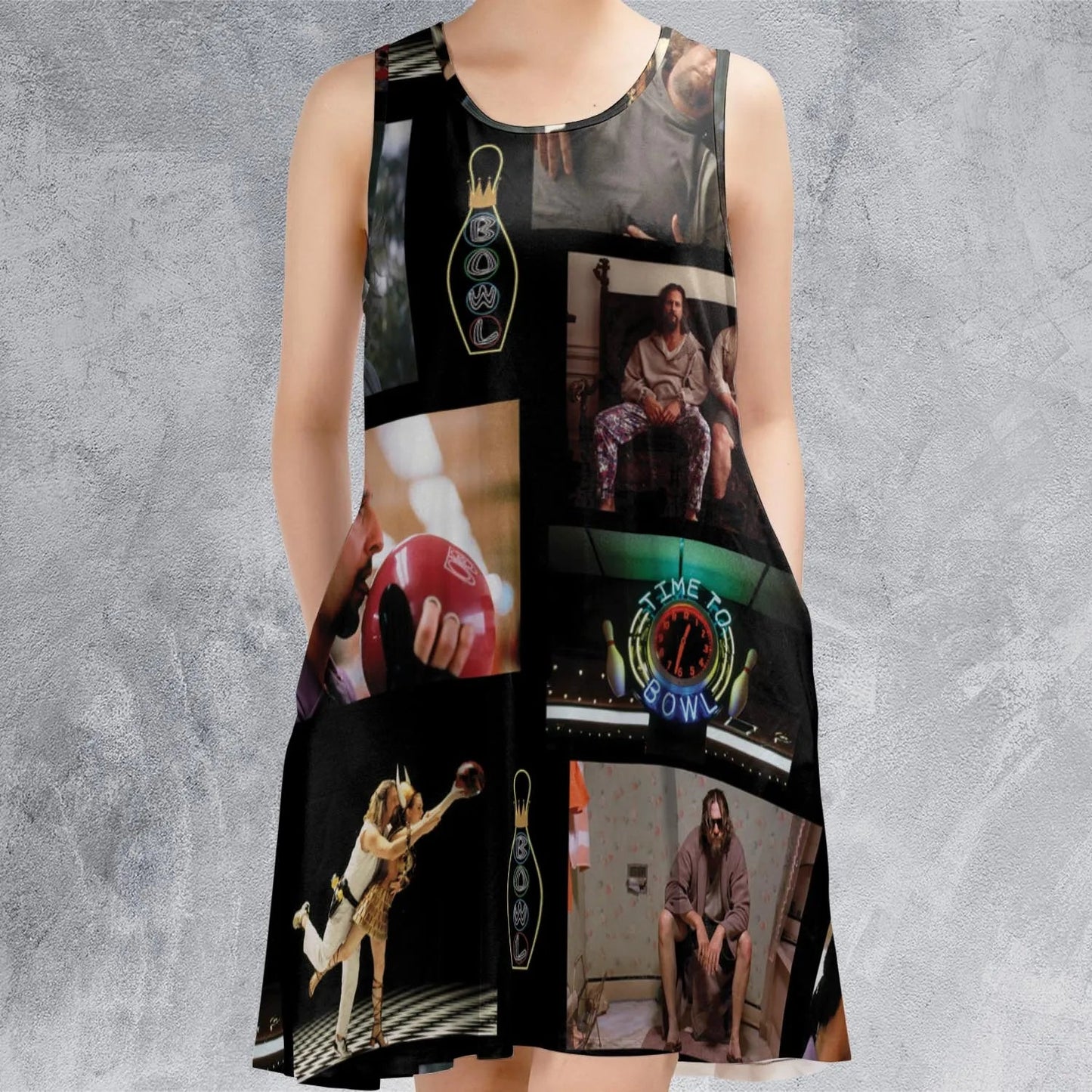 Casual Sleeveless Dress - Z59G639Q