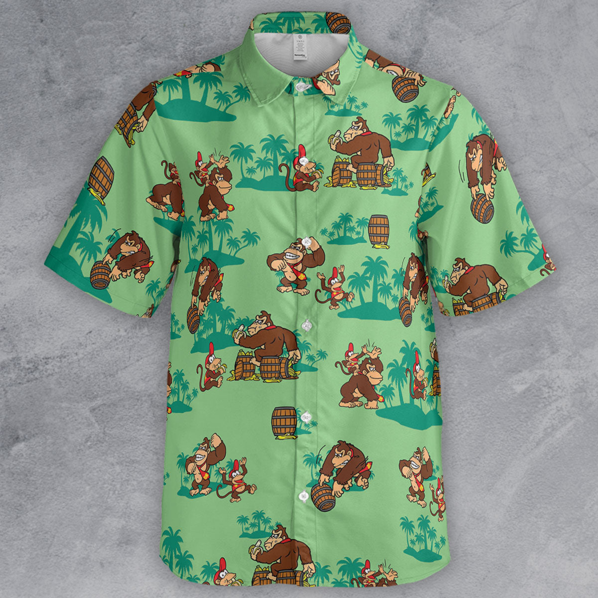 Short Sleeve Button Shirt - WGKGBS61