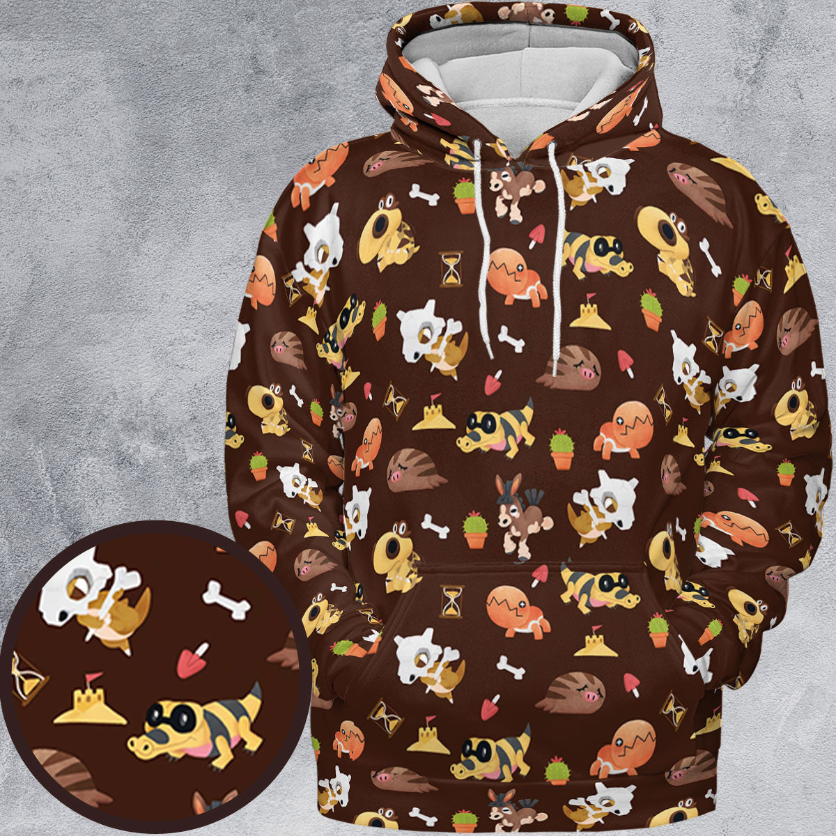 Full Print Hoodie - EU3JFTBS
