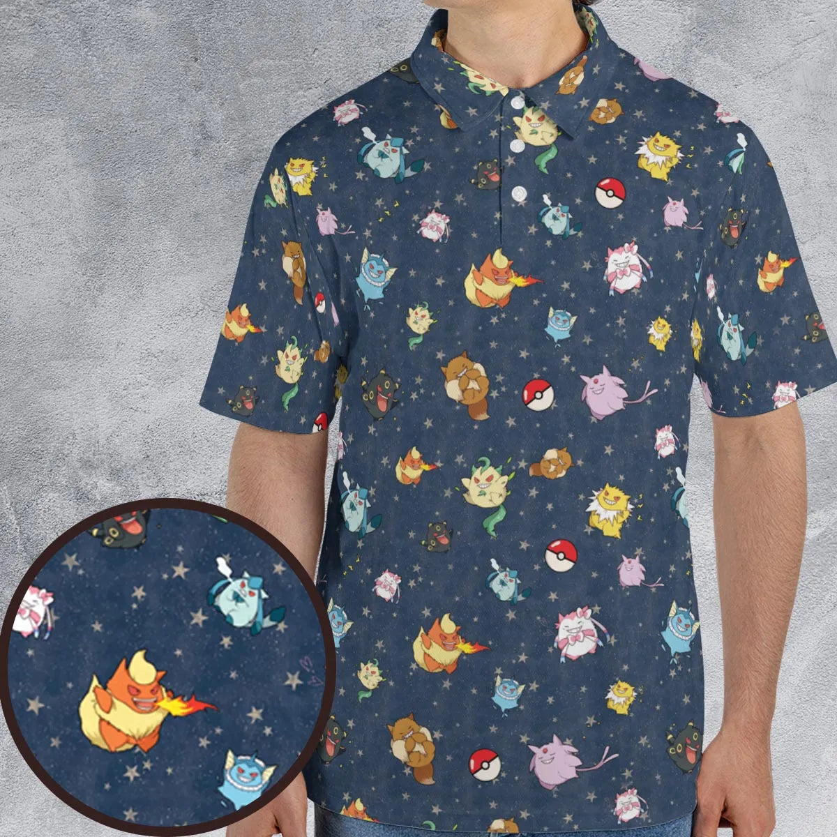 Unisex Polo Shirt - 6UH3NFBK