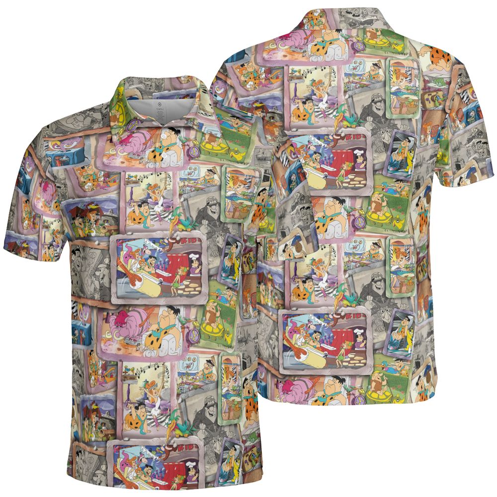 AOP Men/Women Polo Shirt - ECS88FXJ -  - 2