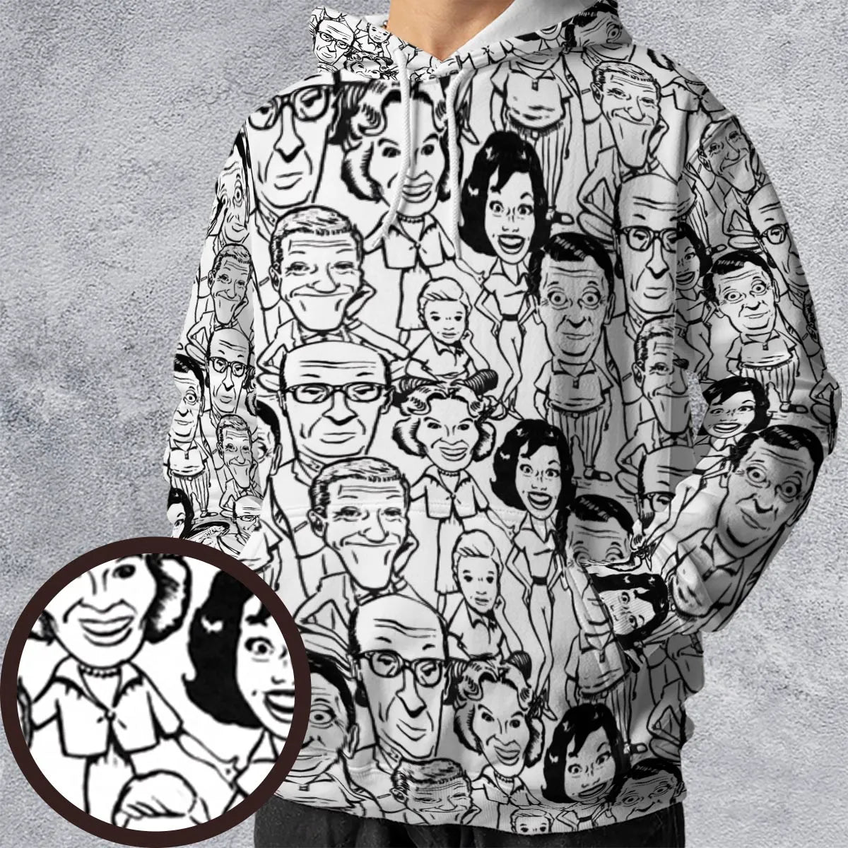 Full Print Hoodie - SHF8Y8YT