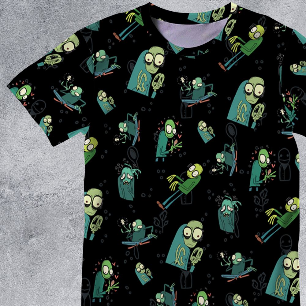 All-Over Print Unisex T-Shirt - 4K7LZEQF -  - 2