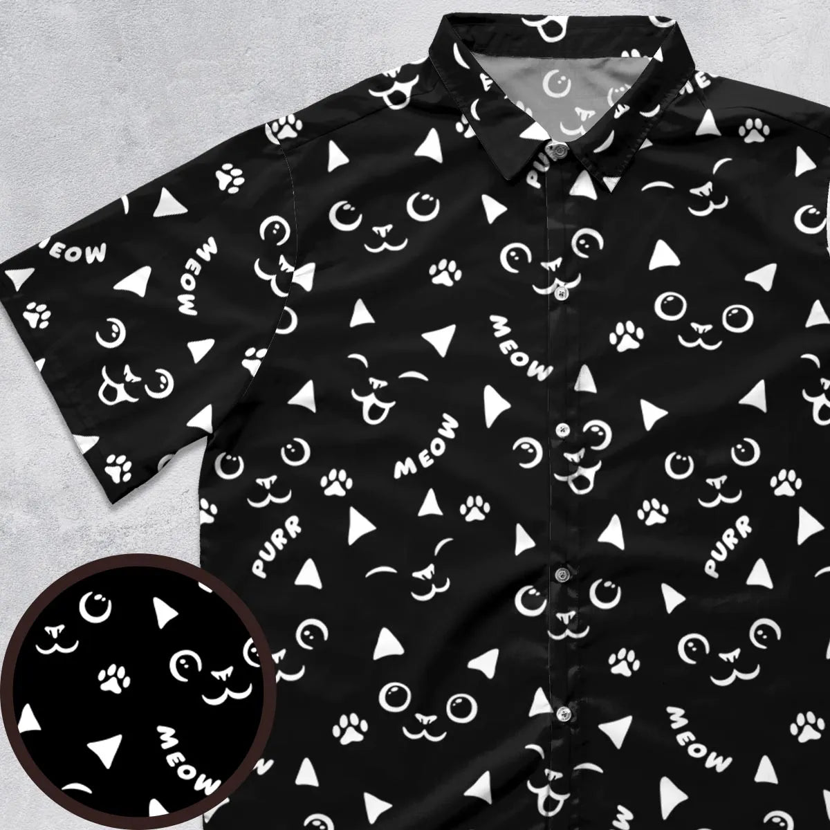 Short Sleeve Button Shirt - NERFFPLH