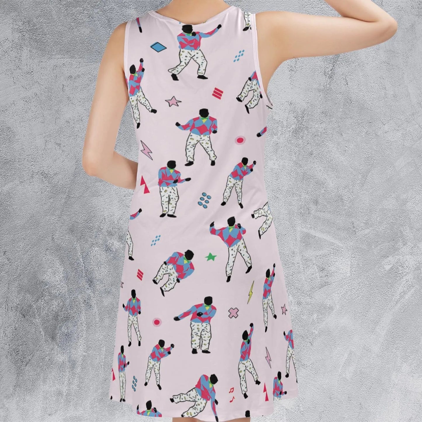 Casual Sleeveless Dress - MWMSTVLT