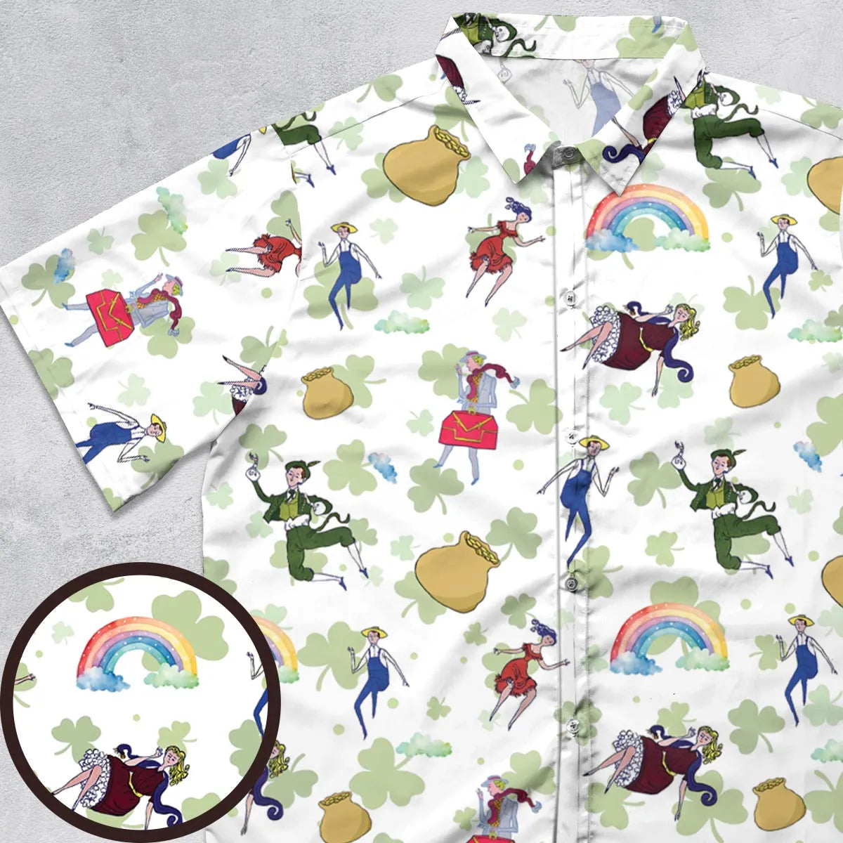 Short Sleeve Button Shirt - AEDKDRKS