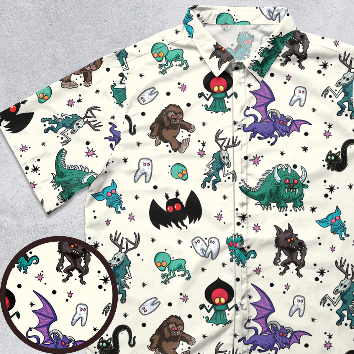 Short Sleeve Button Shirt - CUWBW87B