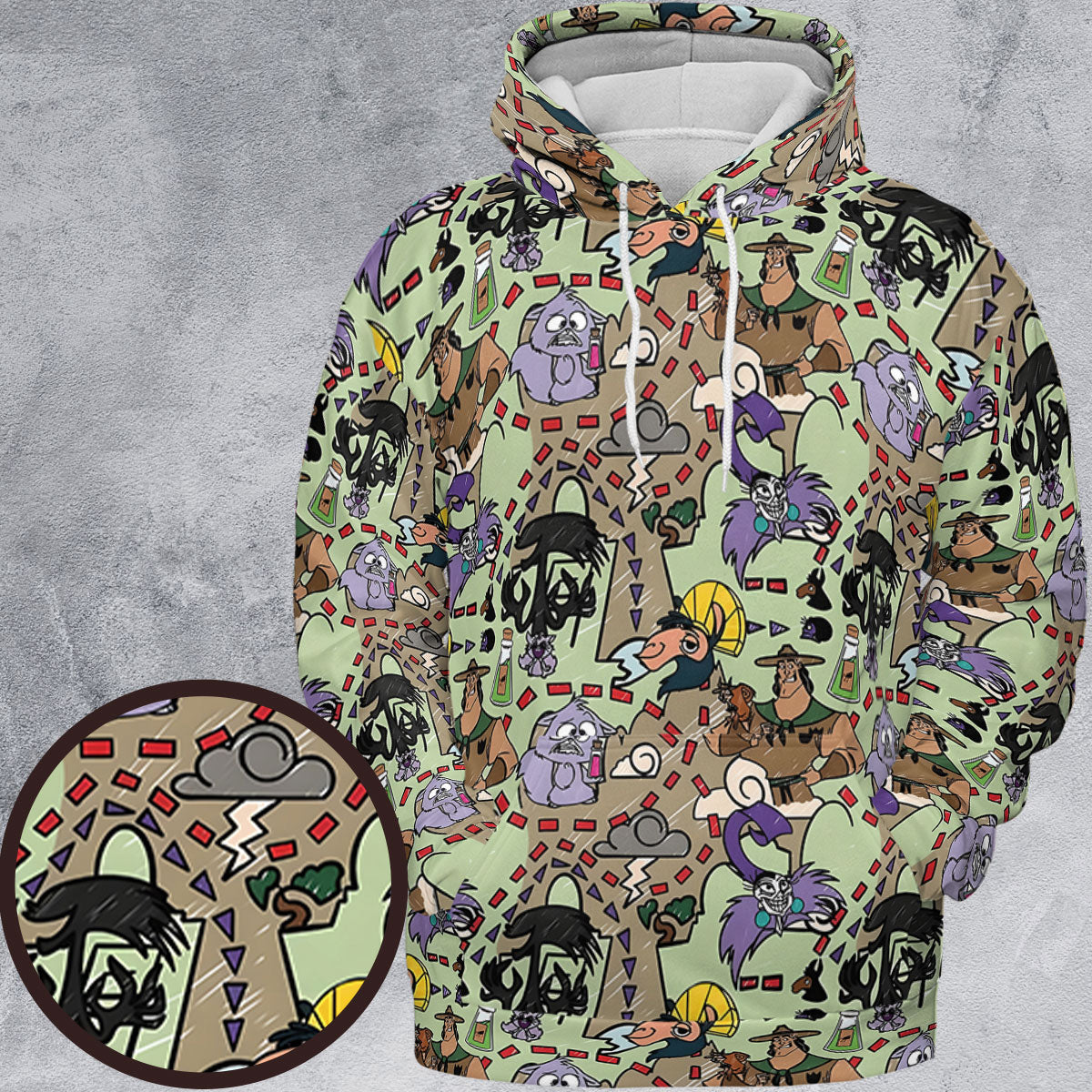 Full Print Hoodie - 97QHEA81