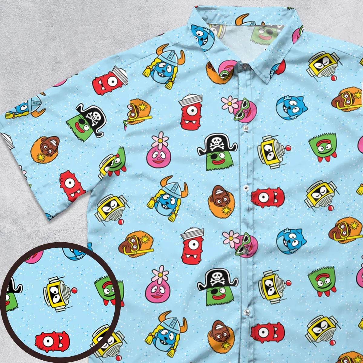 Short Sleeve Button Shirt - BY51C28G