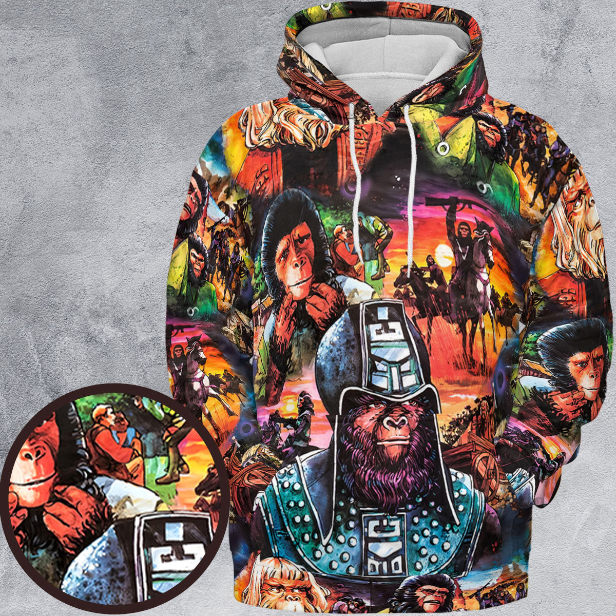 Full Print Hoodie - GRARXW5X