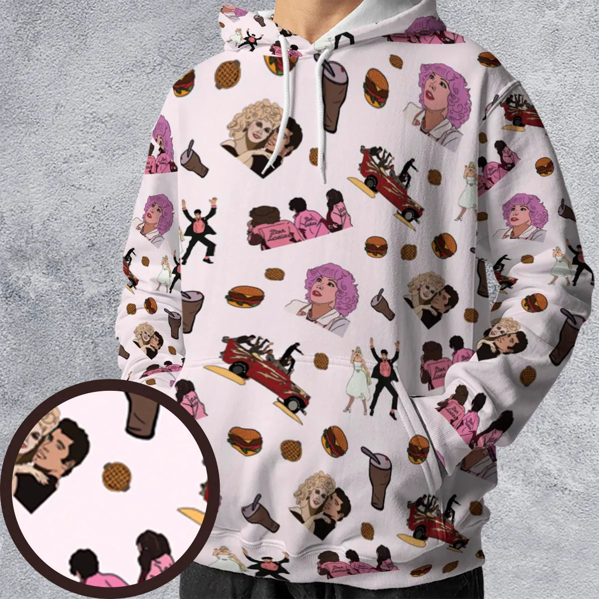 Full Print Hoodie - D2EC2DMU
