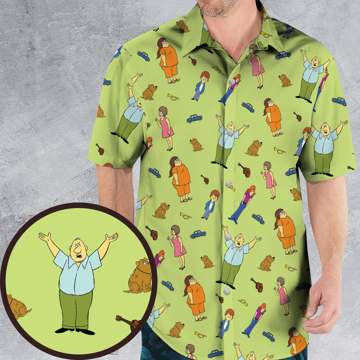 Hawaiian Shirt - MCQ11CX1