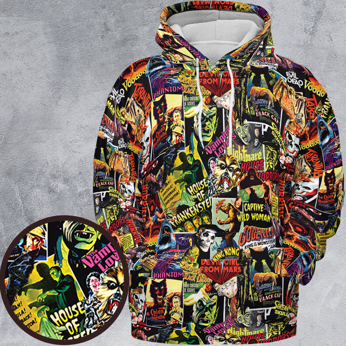 Full Print Hoodie - VXCDZG9P