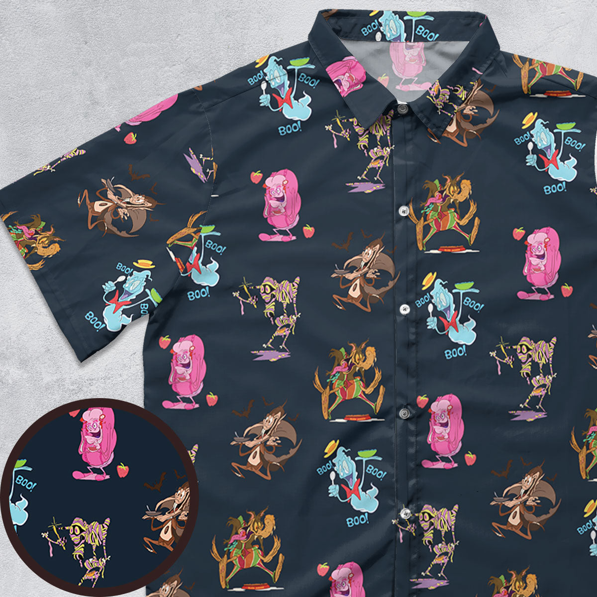 Short Sleeve Button Shirt - UWHY23E2
