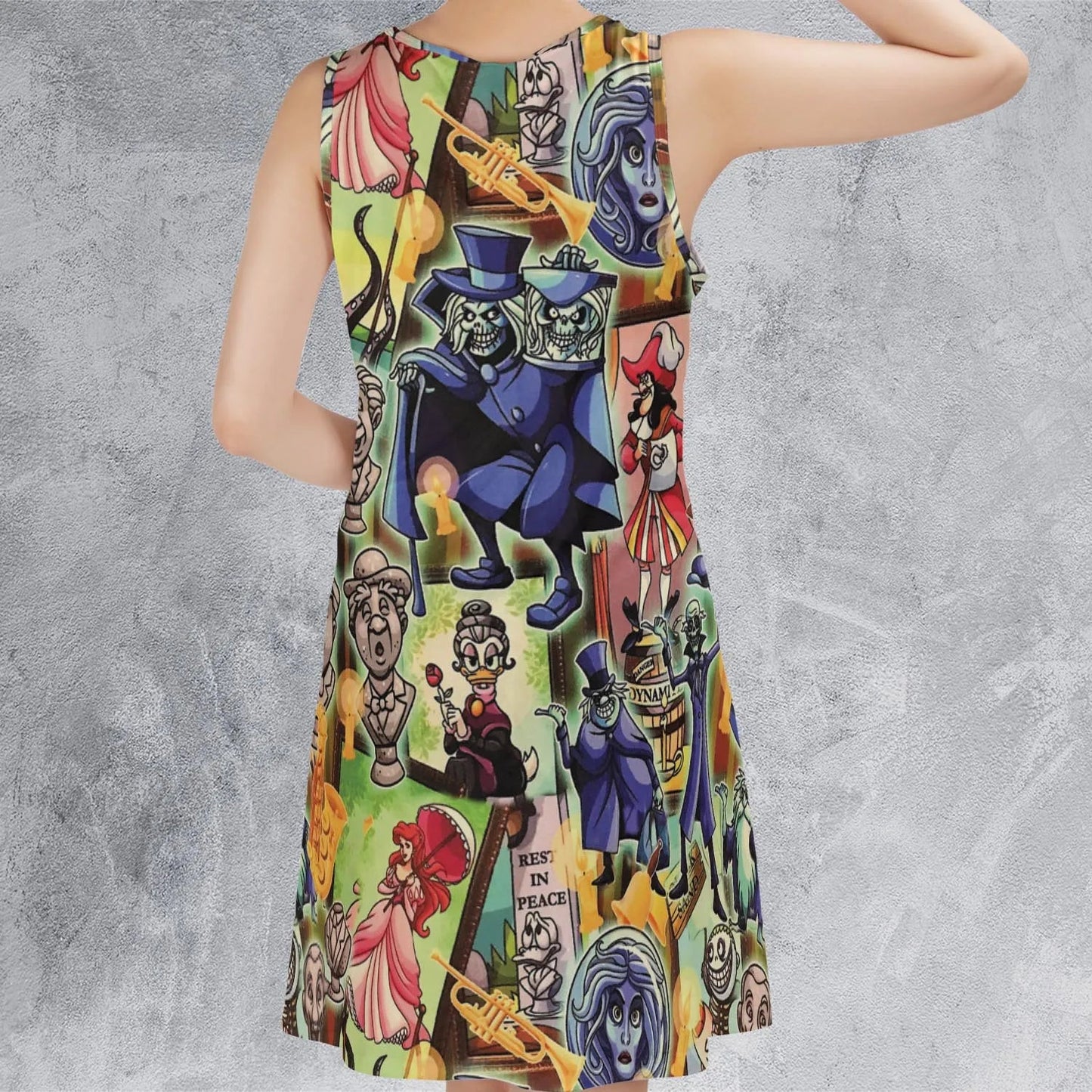 Casual Sleeveless Dress - 27DPRDSL