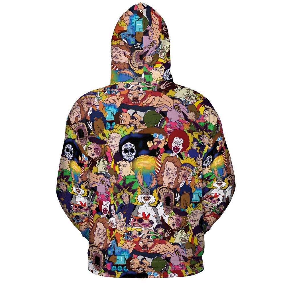 All-over Print Hoodie - KPQKVDU3 -  - 4