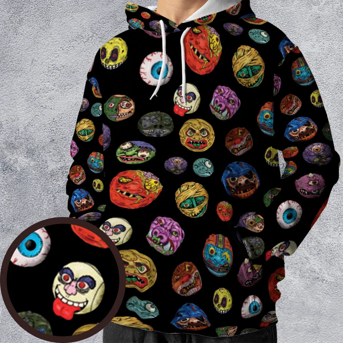 Full Print Hoodie - 6Y6ADT73