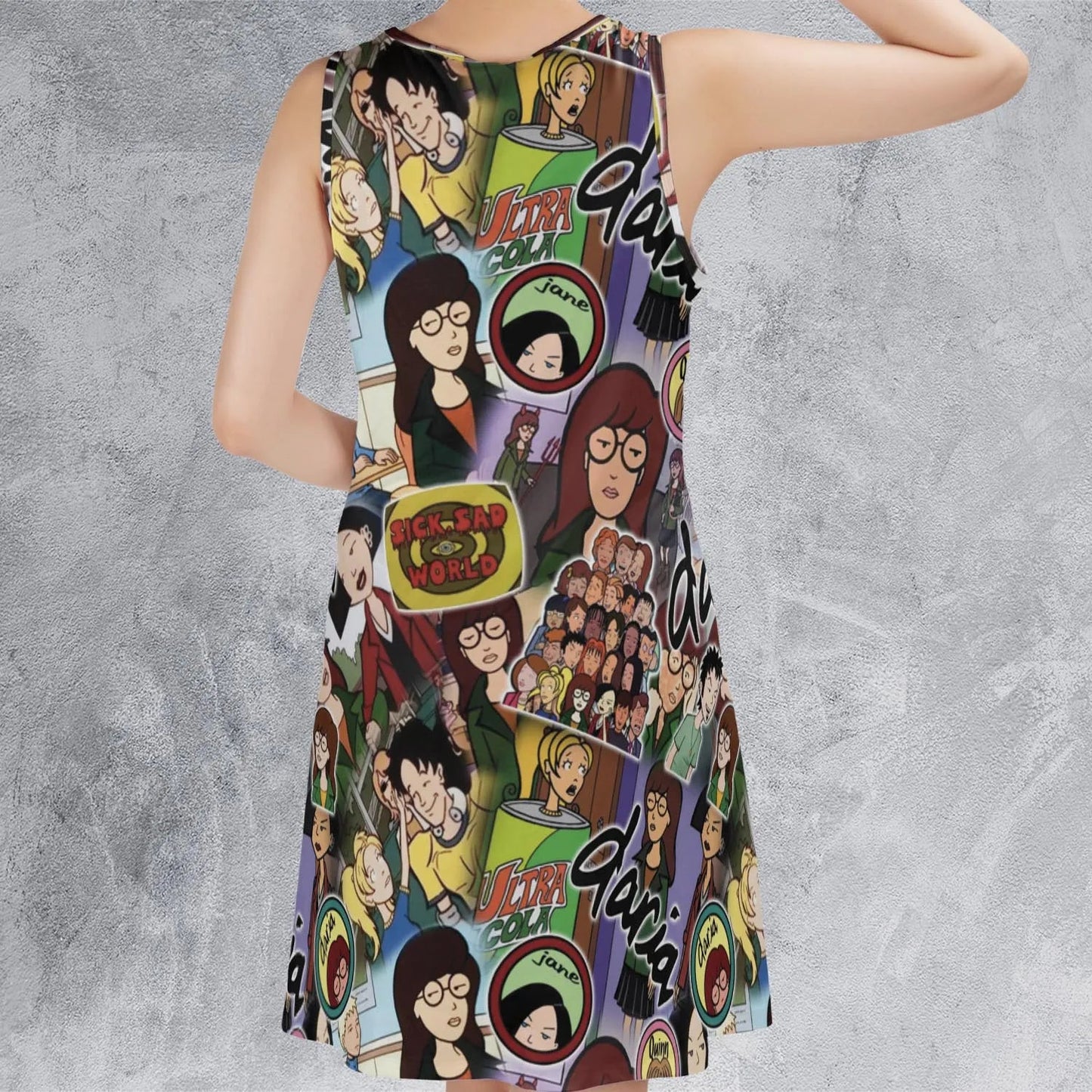 Casual Sleeveless Dress - EULXL7SN