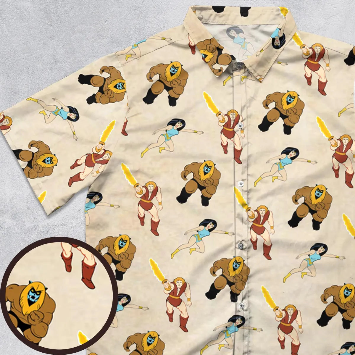 Short Sleeve Button Shirt - HP2UHJK7