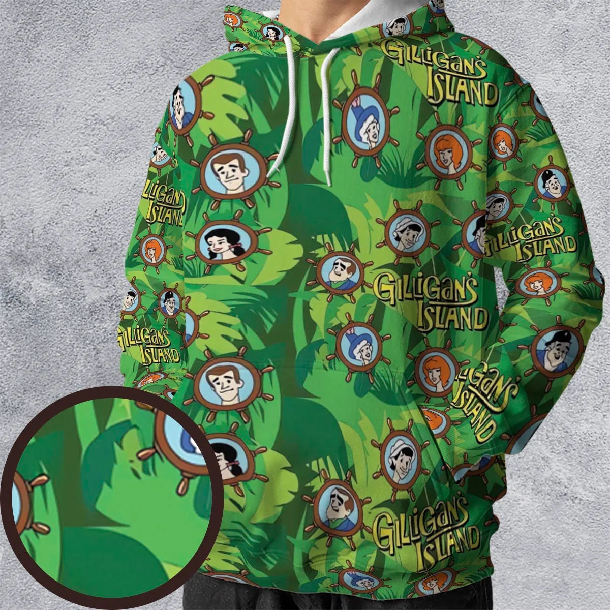 Full Print Hoodie - T2VA8U2C