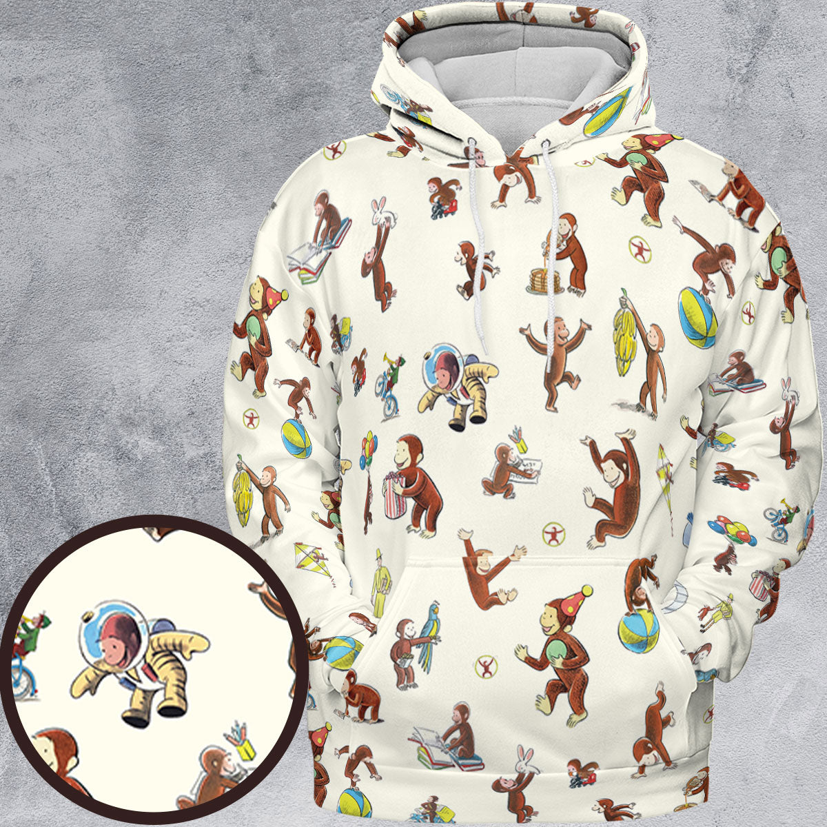 Full Print Hoodie - WHUUA9SD