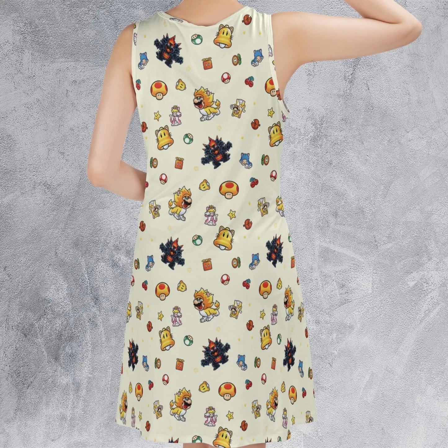 Casual Sleeveless Dress - H1DKTQ6L