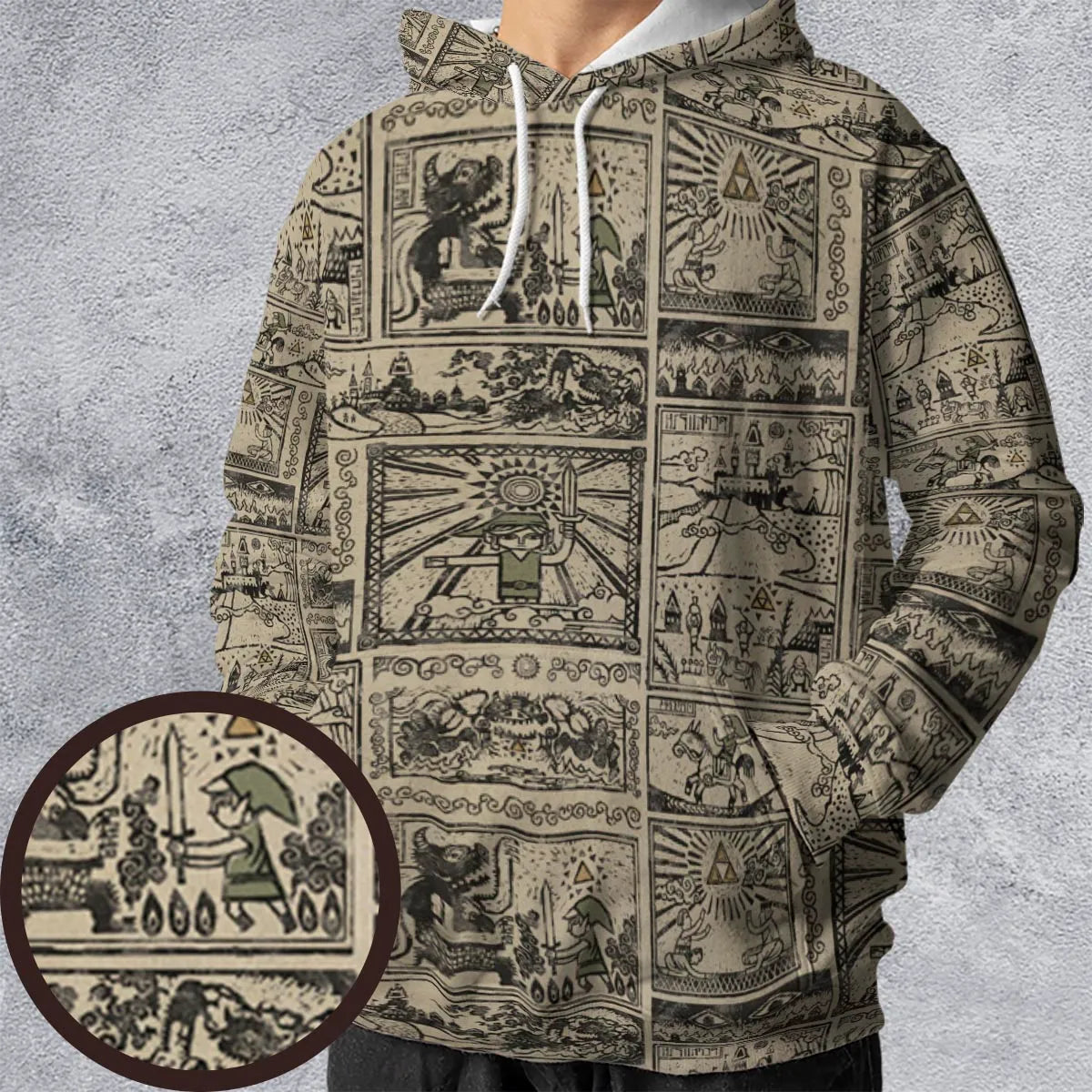 Full Print Hoodie - RK5RMRAU