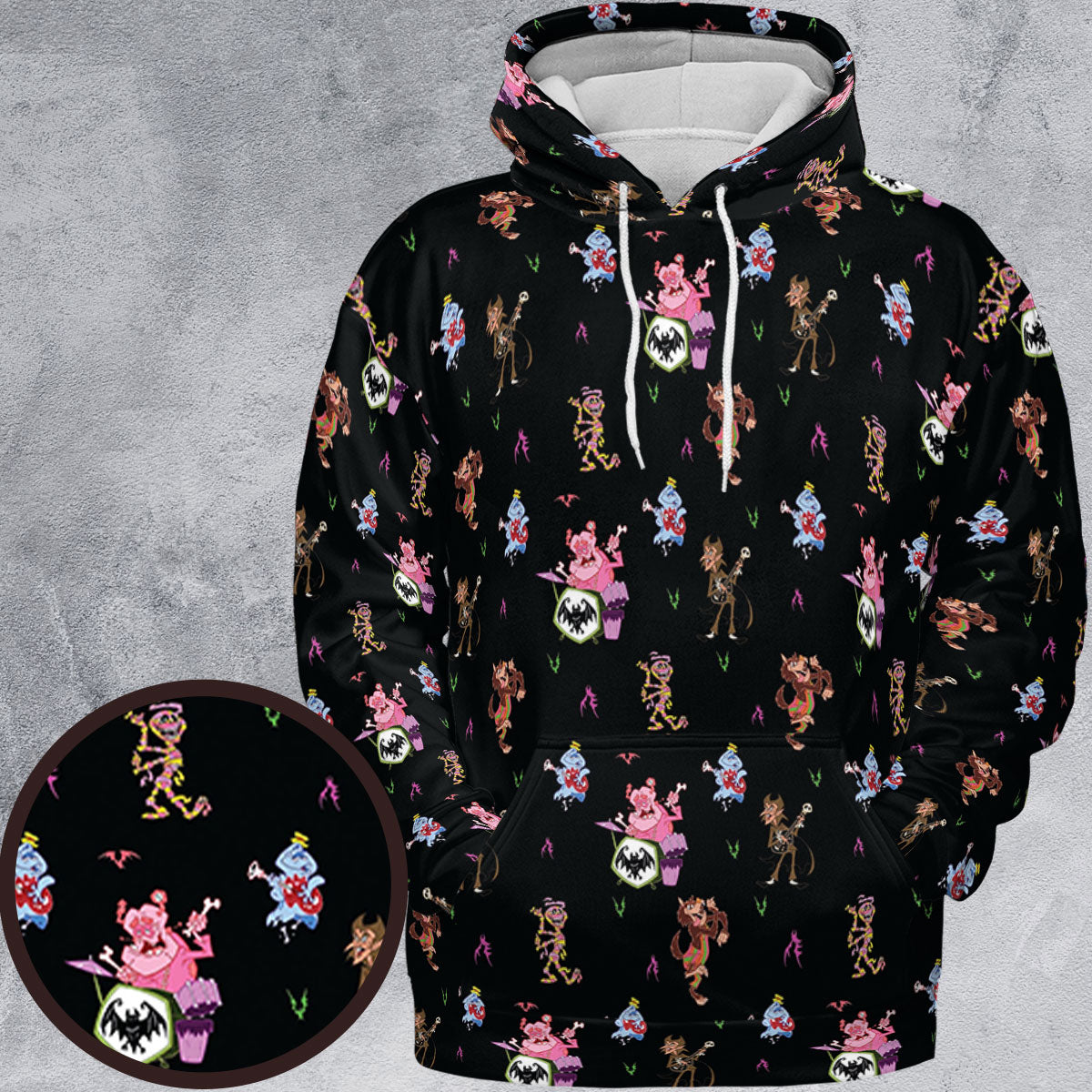 Full Print Hoodie - KYZD4N3Z