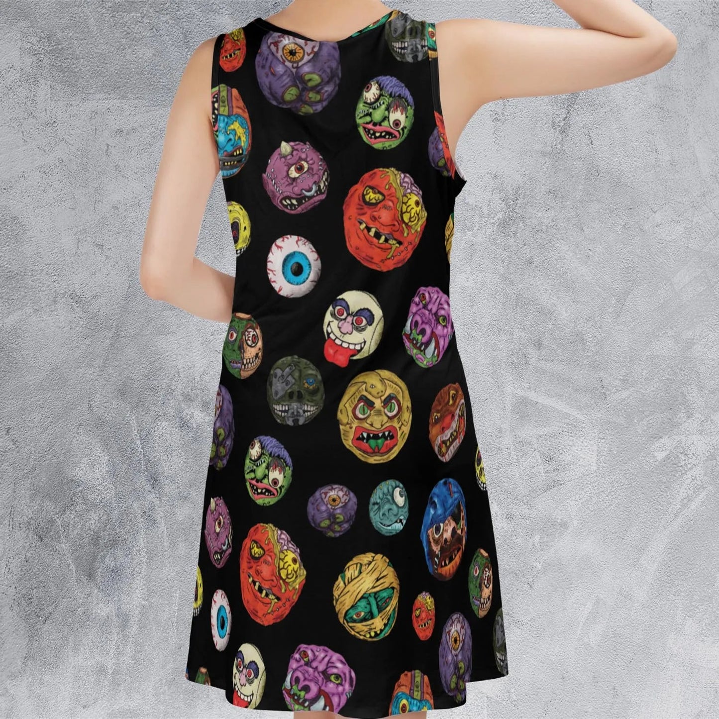 Casual Sleeveless Dress - KBR5S5XN