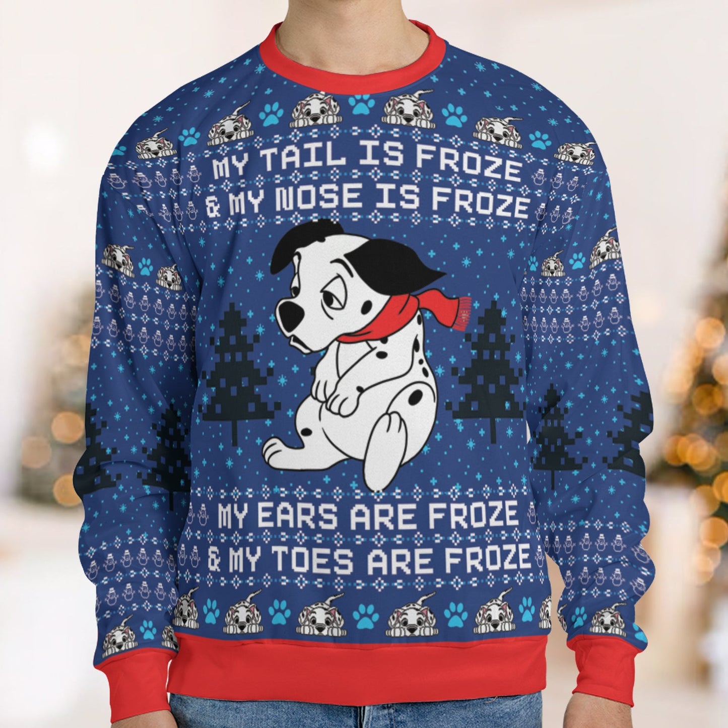 Ugly Christmas Sweatshirt - ZW9PY2FX
