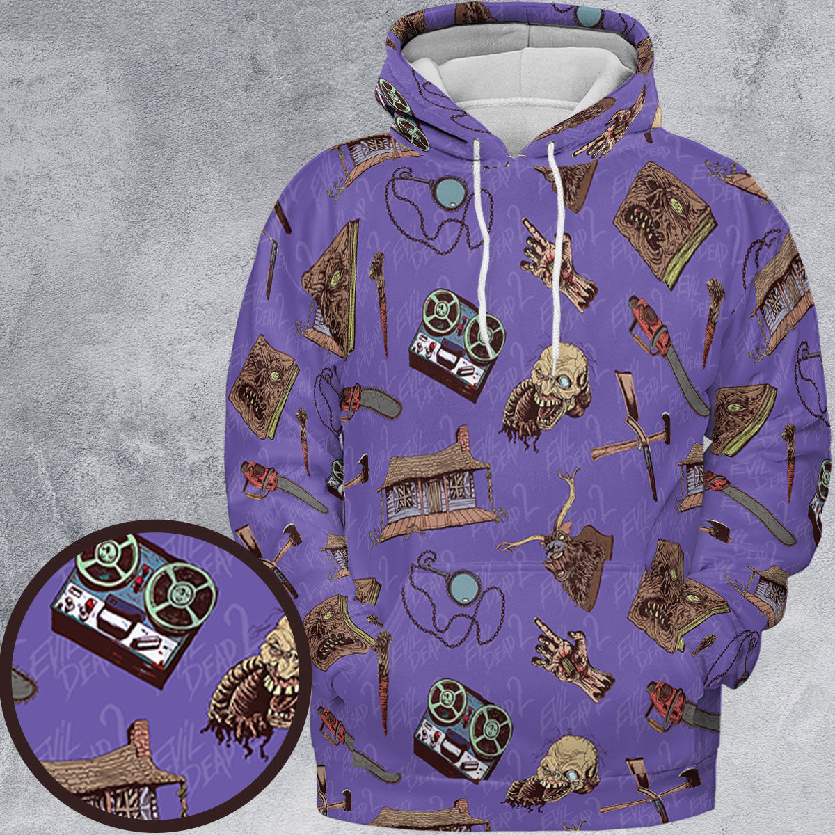 Full Print Hoodie - QEW4GLU8