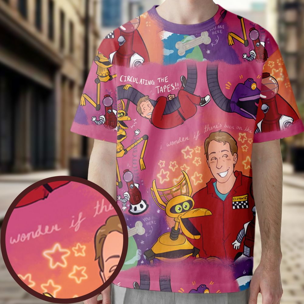 All-Over Print Unisex T-Shirt - NZ848WSQ -  - 1
