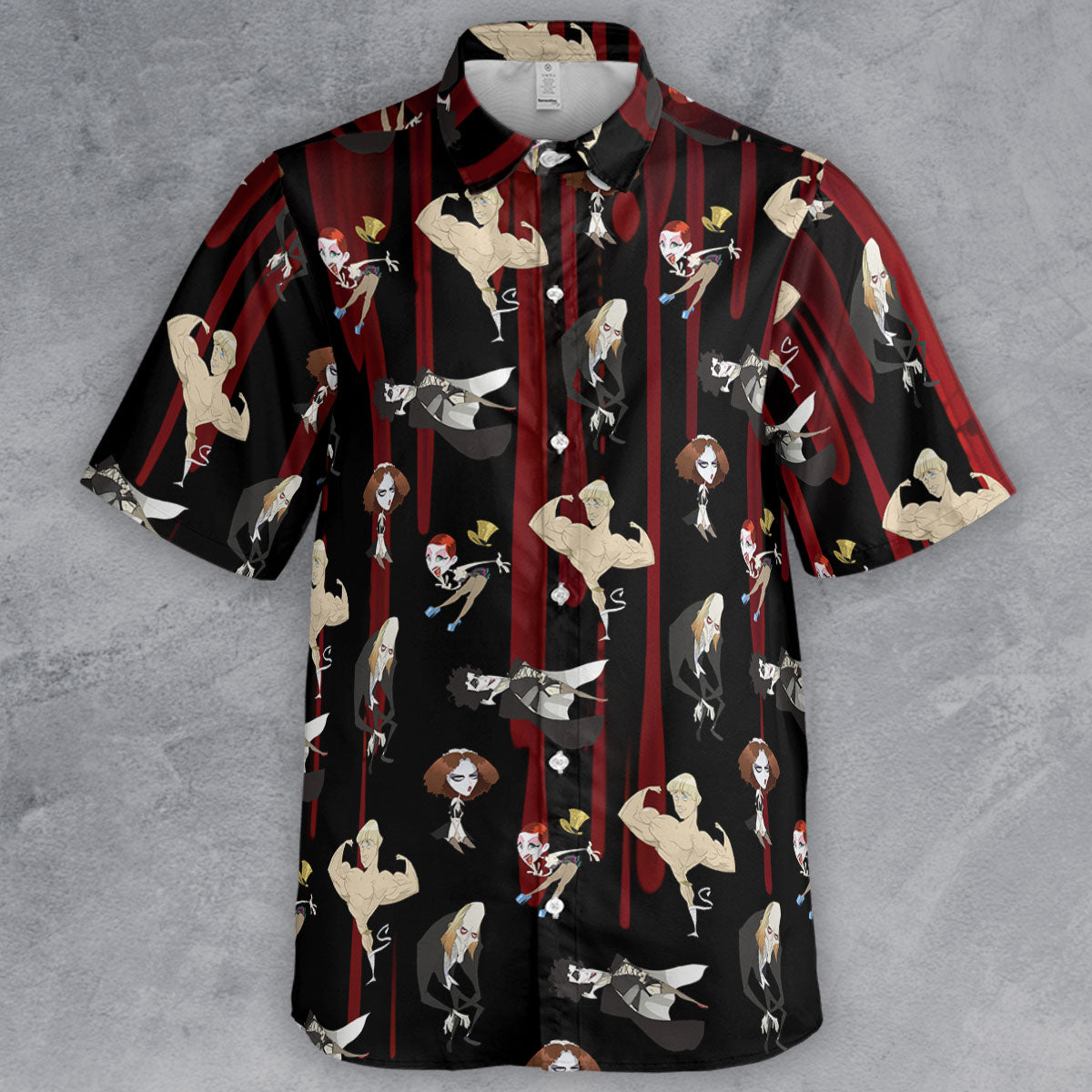Short Sleeve Button Shirt - KNSWXQUJ