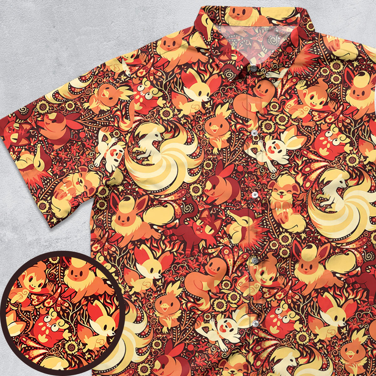 Short Sleeve Button Shirt - 5KGASYHB