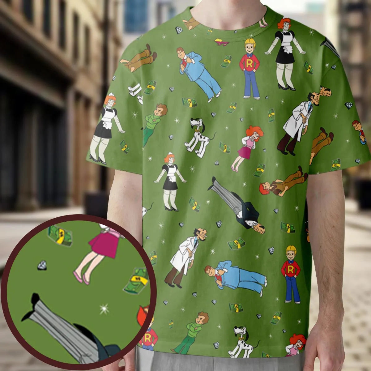 Full Print T-Shirt - 6CBP8R6N