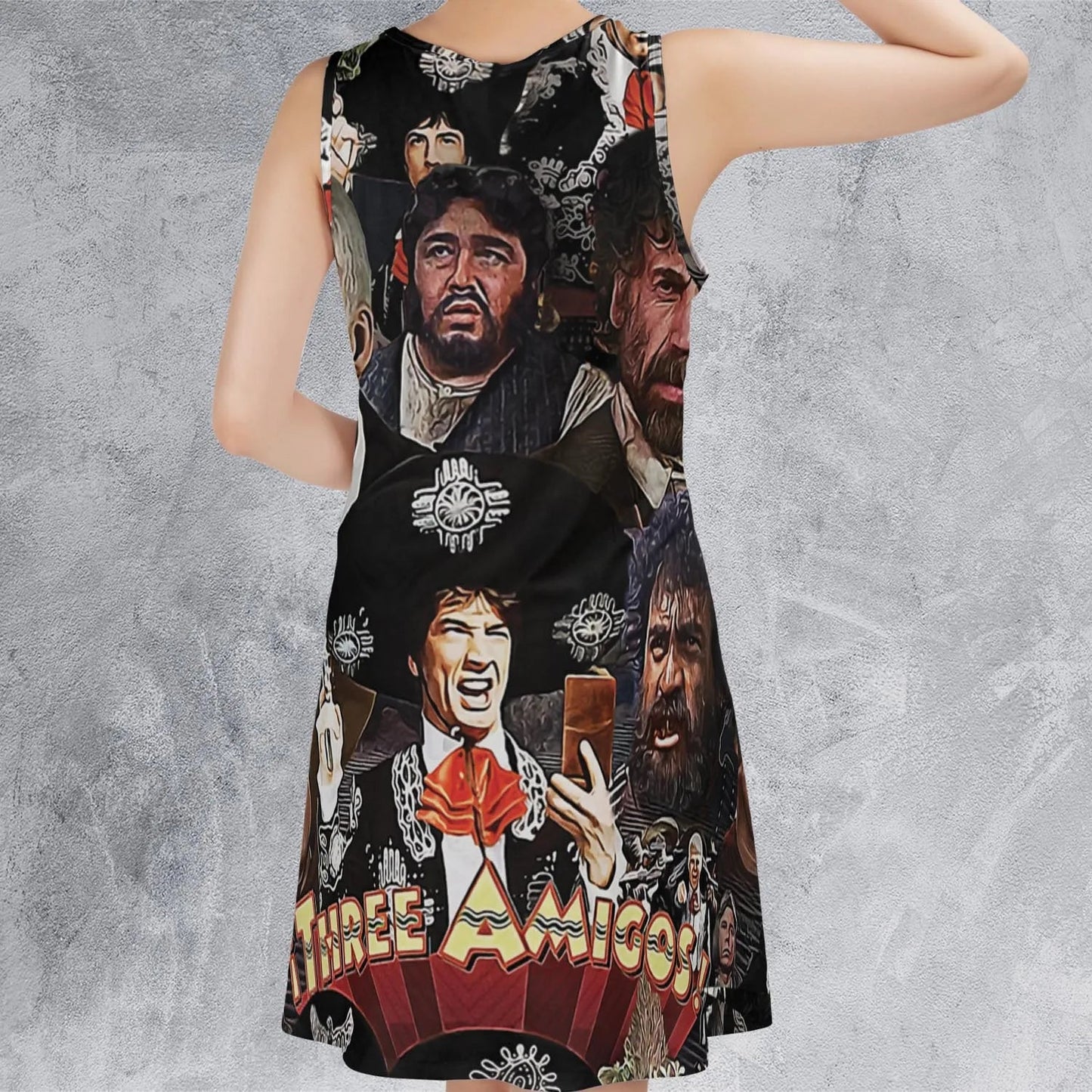 Casual Sleeveless Dress - BNBQFLGM