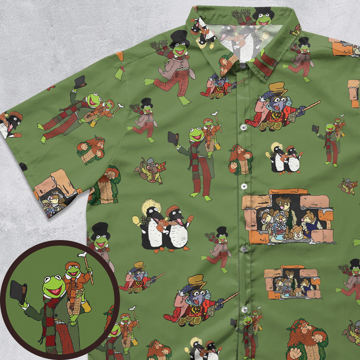 Short Sleeve Button Shirt - KGPWYWHR