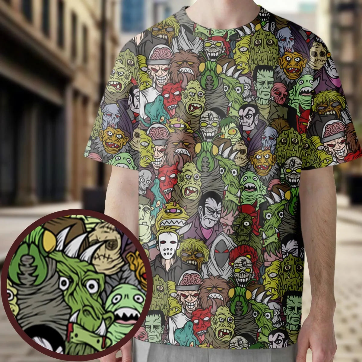 Full Print T-Shirt - QDXWZMME