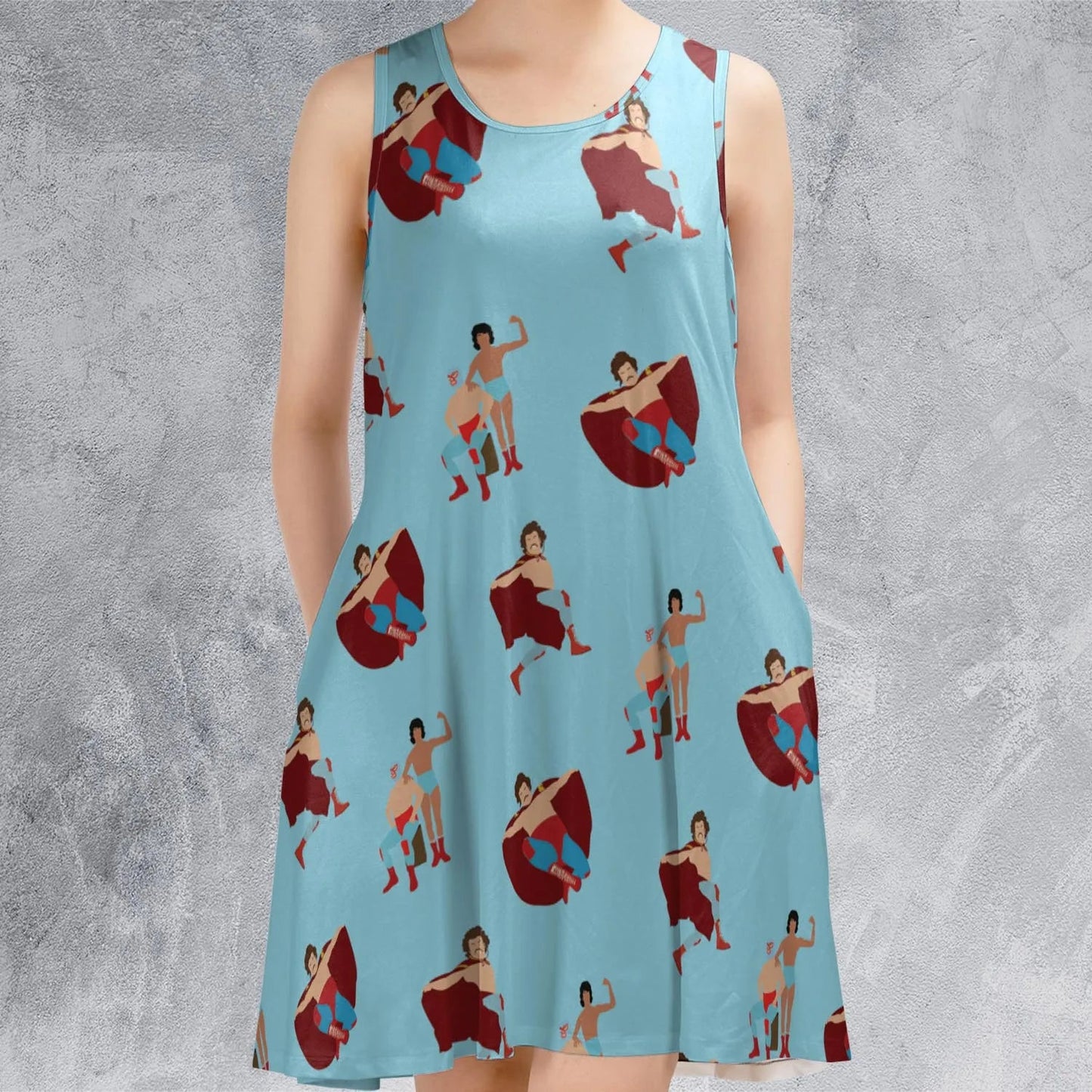 Casual Sleeveless Dress - XE79XCE7
