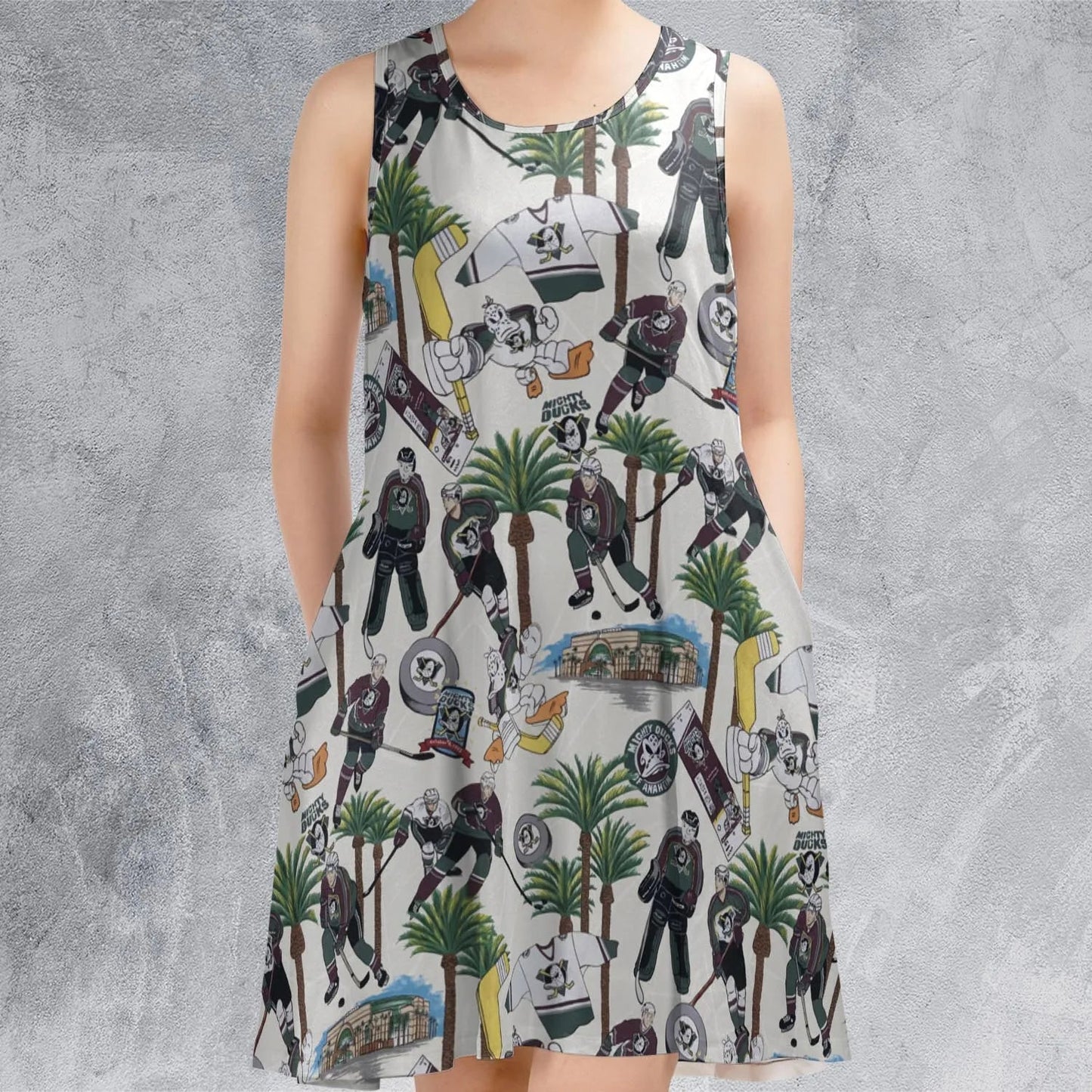 Casual Sleeveless Dress - K7SKVRV9