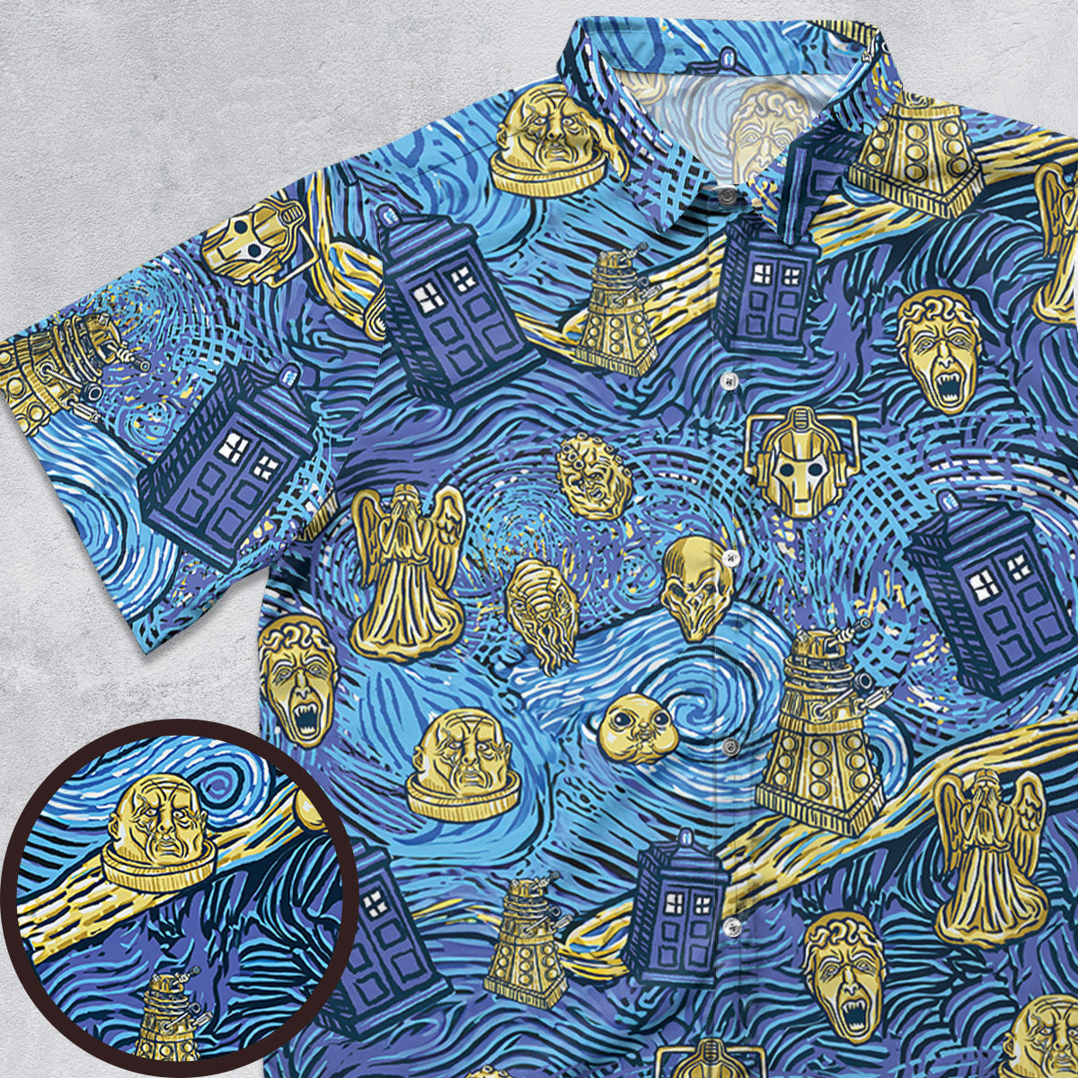 Short Sleeve Button Shirt - FXYJDMTP