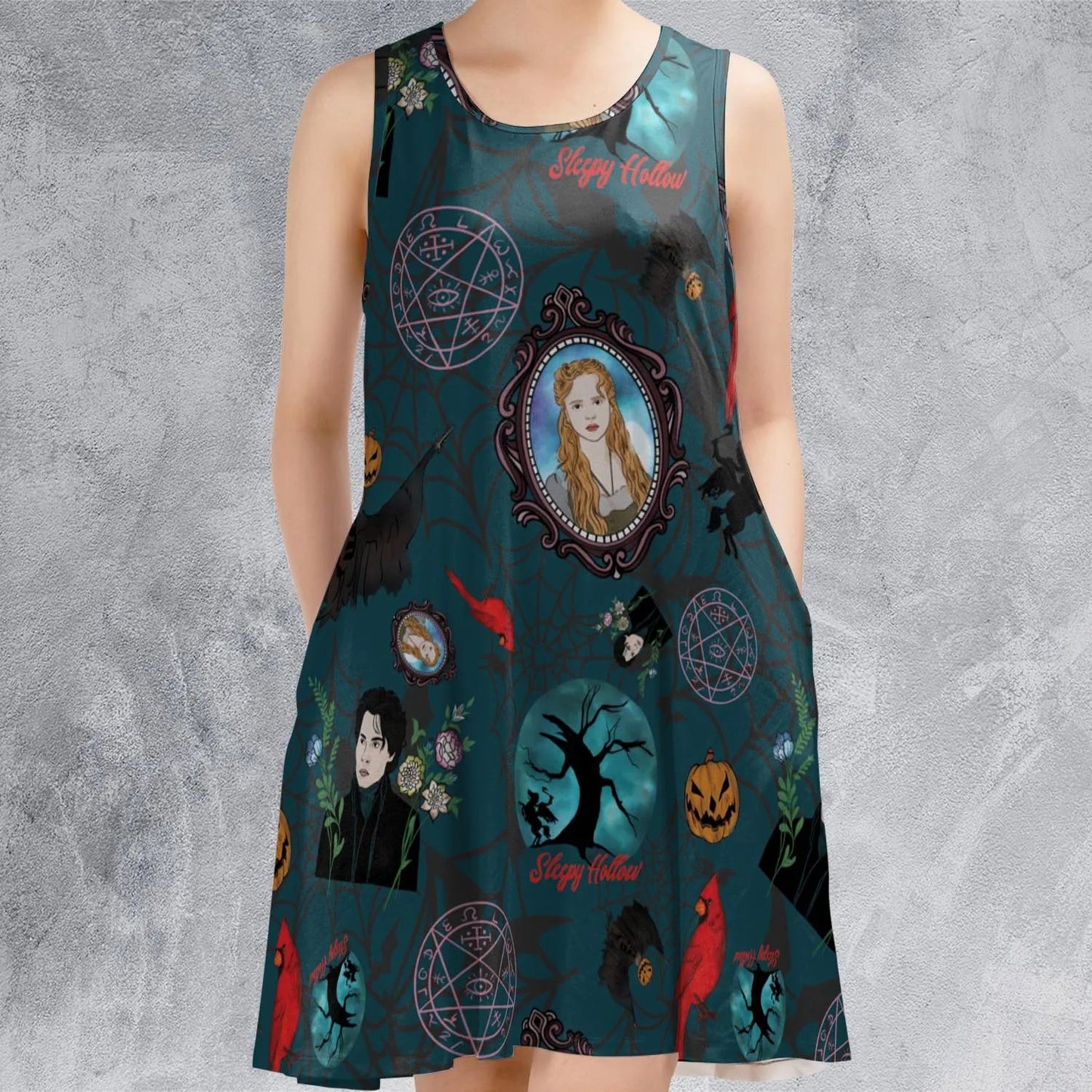 Casual Sleeveless Dress - D5GUMS21